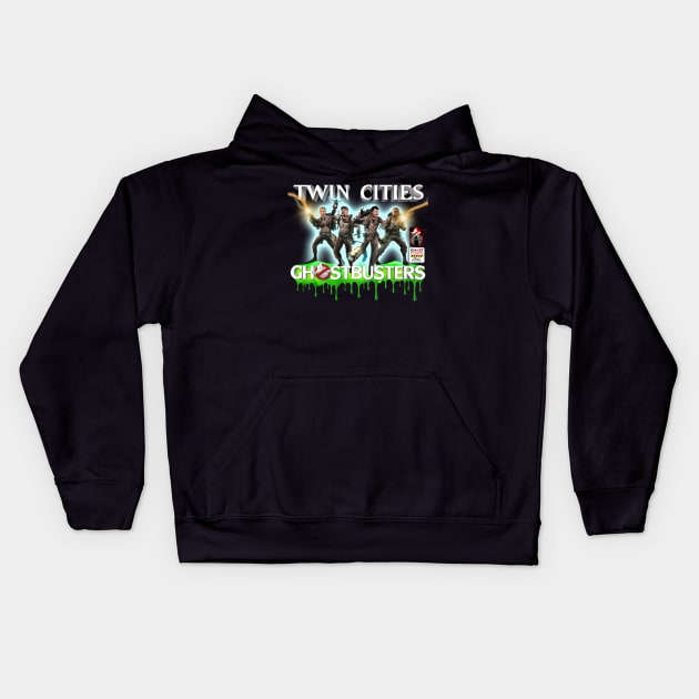 Twin Cities Ghostbusters Core Team Kids Hoodie by TCGhostbusters